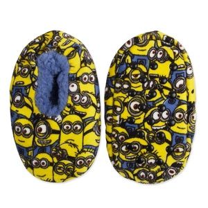 2/$15 Despicable Me Unisex Minion Slipper Socks